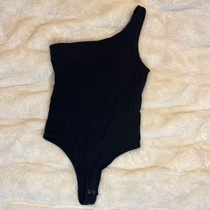 One Shouldered Hollister Bodysuit